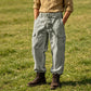 👖50% OFF! ✨ Men's Cotton Linen Cargo Pants with Drawstring Waist – Breathable, Relaxed Fit, Multi-Pocket 🏔️