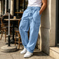 👖50% OFF! ✨ Men's Cotton Linen Cargo Pants with Drawstring Waist – Breathable, Relaxed Fit, Multi-Pocket 🏔️