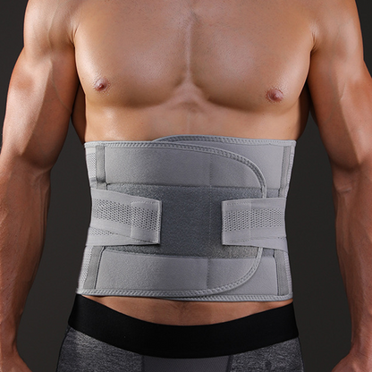 📢📢50% OFF !! 🎉 Dual-Strap Compression Back Brace with Removable Support Stays