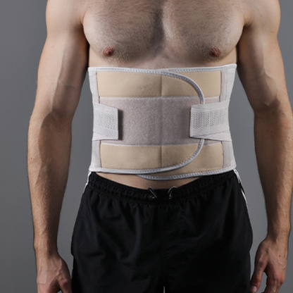 📢📢50% OFF !! 🎉 Dual-Strap Compression Back Brace with Removable Support Stays