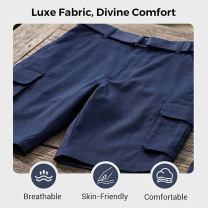 Men's Classic Cargo Shorts with Pockets