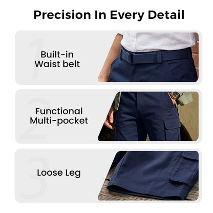 Men's Classic Cargo Shorts with Pockets