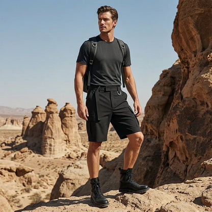 Men's Classic Cargo Shorts with Pockets