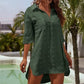 👚 50% OFF NOW! ⏰ Women's Casual Oversized Jacquard Chiffon Shirt – Flowy, lightweight & perfect for a chic layered look