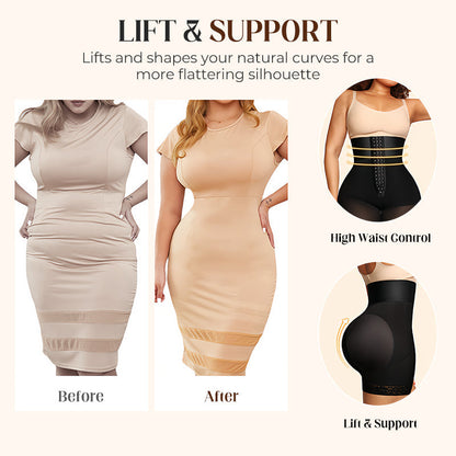Women's High-Waisted Tummy Control Shaper Shorts