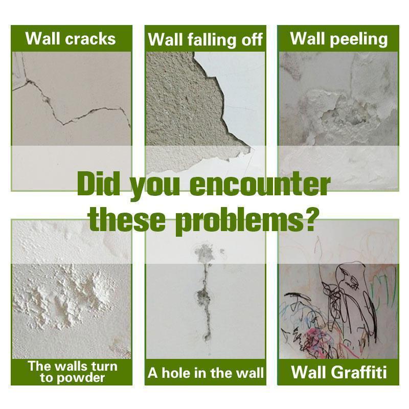⏰💰 50% OFF – Wall Mending Agent – Fix Cracks & Holes in Seconds! | No Tools Needed – Just Apply & Smooth 🏠🔧✨