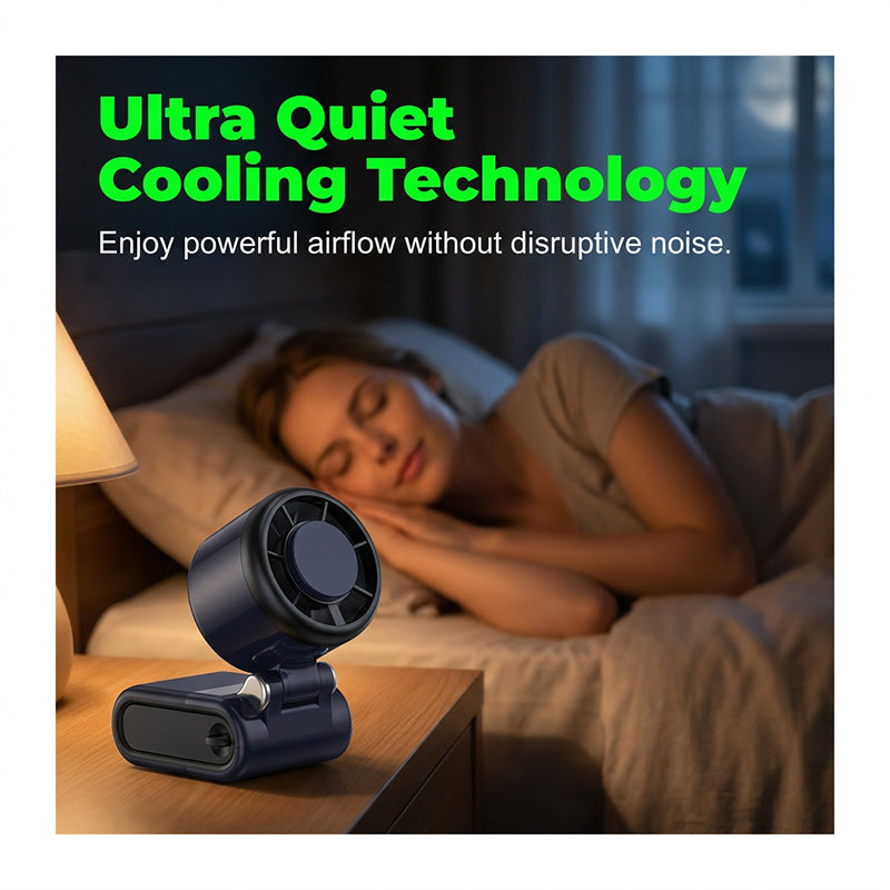 ⏰ 50% OFF – 5-Speed USB Fan | Long-Lasting Battery, Handheld & Desktop Use, Rechargeable (Limited Time)
