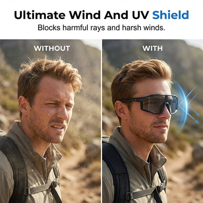 ⏳ 50% off⏰Photochromic Cycling Sunglasses with UV400 Protection👓🕶️