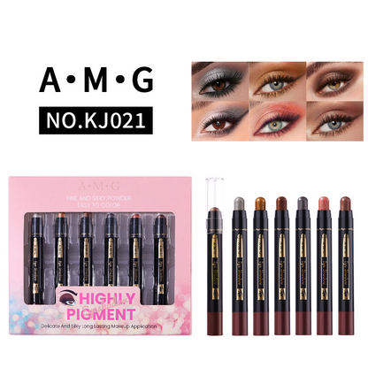🔥New Arrivals-50%OFF✨6PCS Shimmer Eyeshadow Stick Set