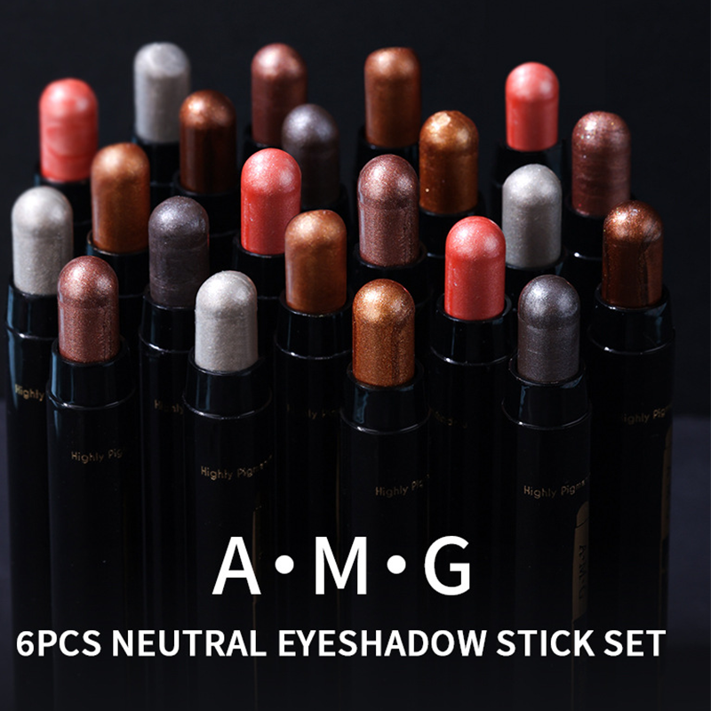 🔥New Arrivals-50%OFF✨6PCS Shimmer Eyeshadow Stick Set