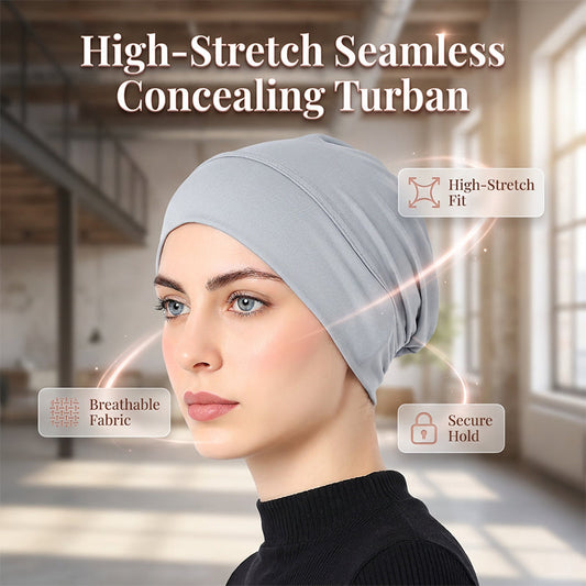 ⏳Limited-time 50% off⏰Soft Stretch Turban Cap for Women👒