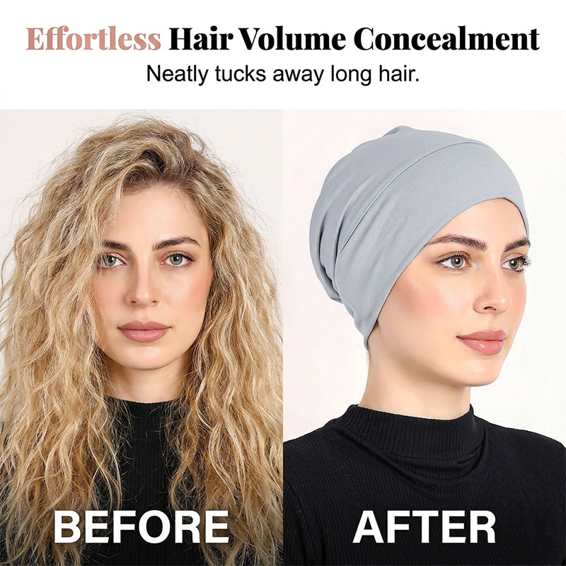 ⏳Limited-time 50% off⏰Soft Stretch Turban Cap for Women👒