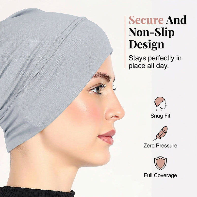 ⏳Limited-time 50% off⏰Soft Stretch Turban Cap for Women👒