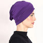 ⏳Limited-time 50% off⏰Soft Stretch Turban Cap for Women👒