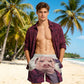 Men's Funny 3D Printed Beach Shorts