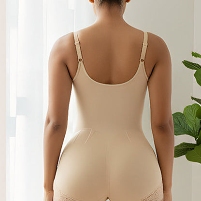 🌸 50% OFF NOW! 🌸Women's Tummy Control Zip-Up Shapewear Bodysuit