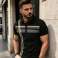 💐50% OFF! Men’s Collared Striped Top – Stylish for Office or Vacation 🏖️💼【Limited Stock】