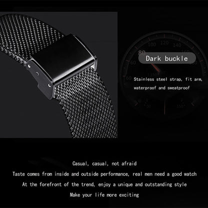 🔥2026 New Upgrade ＆ Hot Sale🔥50% Off ✨ Men's Minimalist Quartz Watch – Waterproof, Stainless Steel Mesh ✨
