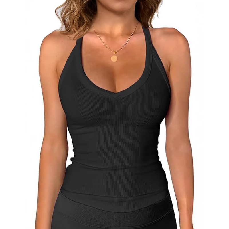 ⚡50K+ SOLD!🌞Women's Ribbed V-Neck Tank Top