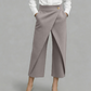 ⏳Time-Limited Special⏰Women's Patchwork Cropped Casual Trousers👖