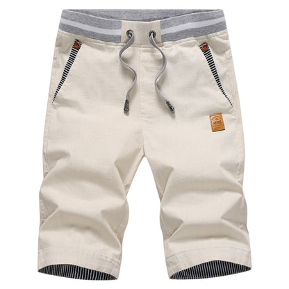 🩳 LIMITED-TIME 50% OFF! ✨ Men's Color-Block Shorts – Drawstring, Cotton Blend, Casual ✨