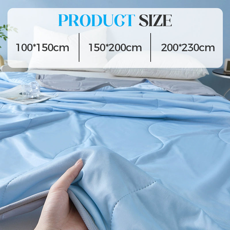 💜 LAST DAY PROMOTION - 50%OFF❄️A self-cooling blanket! ❄️Comfortable Cooling Blanket