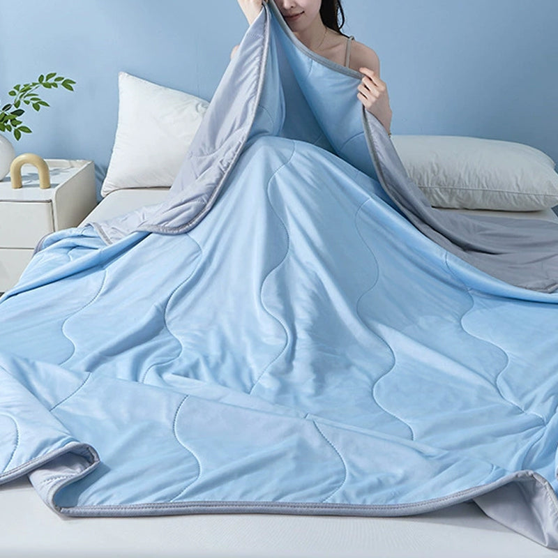 💜 LAST DAY PROMOTION - 50%OFF❄️A self-cooling blanket! ❄️Comfortable Cooling Blanket