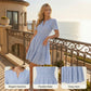 🔥Summer Hot Sale - 50% Off😍Women's Short Sleeve Tiered Mini Dress
