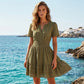 🔥Summer Hot Sale - 50% Off😍Women's Short Sleeve Tiered Mini Dress