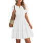 🔥Summer Hot Sale - 50% Off😍Women's Short Sleeve Tiered Mini Dress