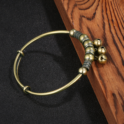 🔥2026 New Arrival ＆ Hot Sale ＆ 50％ Off🔥Push-Pull Adjustable Bell Bangle