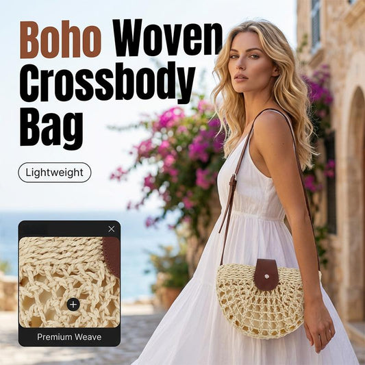 🔥50% OFF 🚀 2026 HOT SALE!!🥳 Woven Crossbody Bag for Women!!
