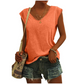 ⏰Women's Casual V-Neck Loose Fit Tank Top