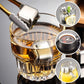 🔘🎁 4/6/8pcs Stainless Steel Ice Cubes – Food Grade 304 Steel, Fast Cooling, Reusable, Gift Box Included. Great for Home Bar, Party or Father’s Day Gift! 🍸🎉💪