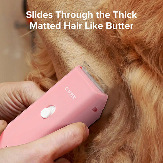 ⏰ 50% OFF FLASH SALE! Quiet Cordless Pet Clipper – Low Vibration, No Noise 😺🔇