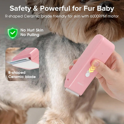 ⏰ 50% OFF FLASH SALE! Quiet Cordless Pet Clipper – Low Vibration, No Noise 😺🔇