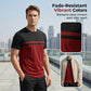 ⏰Men's Color-Block Crew Neck T-Shirt