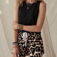 👕50% OFF! ✨ Women's Tank Top & Leopard Shorts Set – Casual, Bold, Stylish 🐆