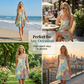 🌸Summer Hot Sale 50% Off✨Casual Sleeveless A-Line Printed Summer Dress
