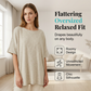 👚 50% OFF NOW! 🚤 Women's Solid Color Loose Fit Boat Neck Top – Soft, breathable & effortlessly chic – perfect for casual days or beach-ready style 🌊