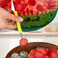 🍉🔪 3-in-1 Stainless Steel Fruit Scooper Set | Scoop, Carve, and Core – Pay on Delivery ✨✅