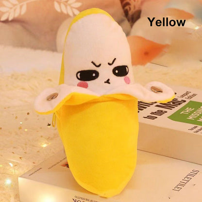 🎁Super Cute Musical Doll 🍌 Fruit Sensor Beat Interactive Doll🎵