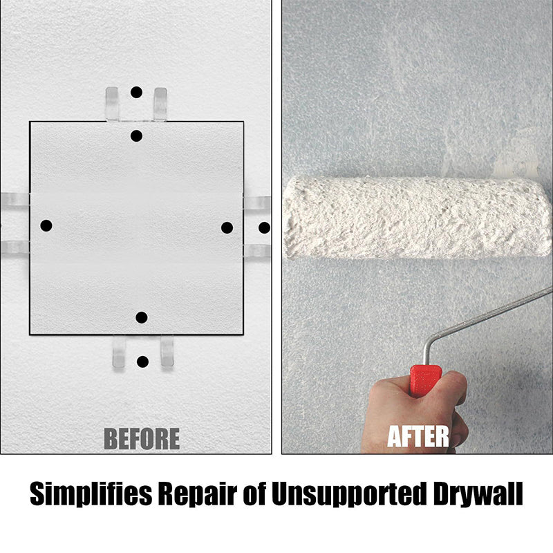 💥 WAS £23.98 / NOW £11.99 (50% OFF) – Stainless Steel Drywall Patch Repair Clips