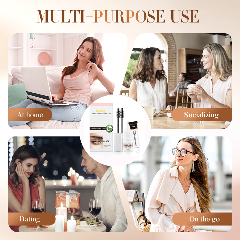 💅✨ Professional Eyelash & Brow Color Kit – Salon Results at Home! | Tint, Define & Enhance 🖌️💕 | No Salon Price Tag 💰🚫