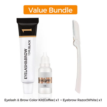 💅✨ Professional Eyelash & Brow Color Kit – Salon Results at Home! | Tint, Define & Enhance 🖌️💕 | No Salon Price Tag 💰🚫
