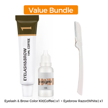 💅✨ Professional Eyelash & Brow Color Kit – Salon Results at Home! | Tint, Define & Enhance 🖌️💕 | No Salon Price Tag 💰🚫