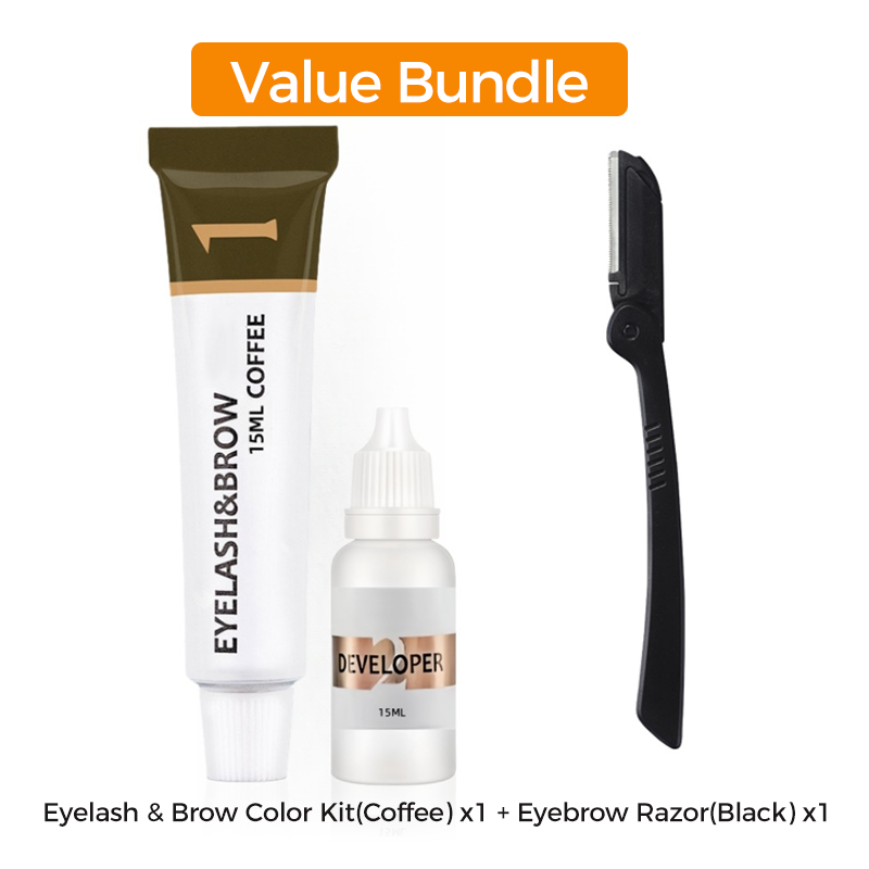 💅✨ Professional Eyelash & Brow Color Kit – Salon Results at Home! | Tint, Define & Enhance 🖌️💕 | No Salon Price Tag 💰🚫