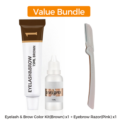 💅✨ Professional Eyelash & Brow Color Kit – Salon Results at Home! | Tint, Define & Enhance 🖌️💕 | No Salon Price Tag 💰🚫