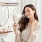 💖ProGlide™🇬🇧 Scalp Massager Comb 💆‍♀️ – Self-Cleaning 🧼, Tangle-Free ✂️ & Frizz-Control Hair Brush with Soothing Mist Spray 💨✨ | Perfect for Dry, Brittle Hair 💧🌟