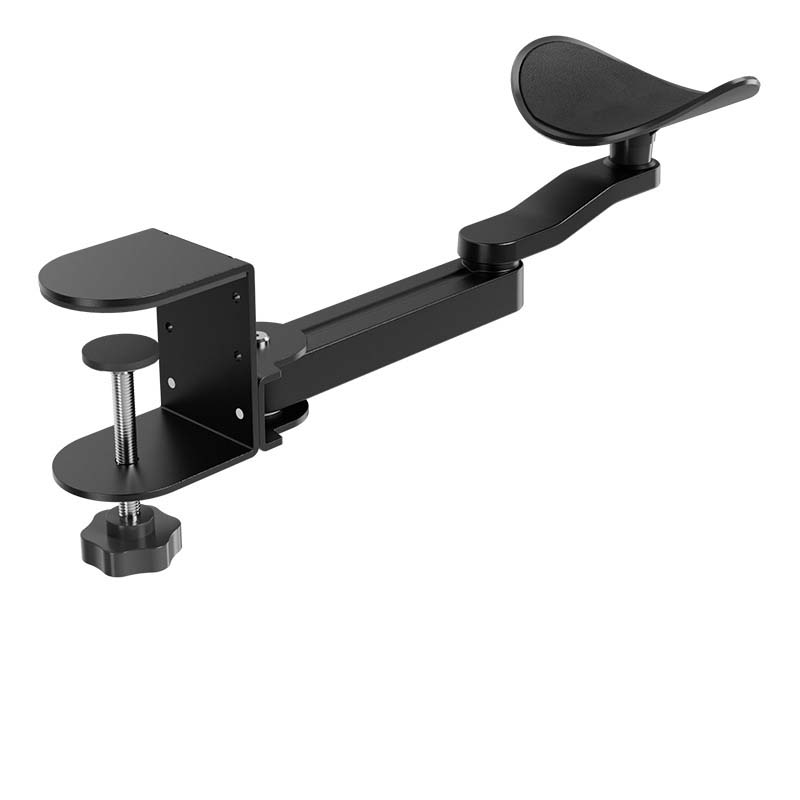 💪 Adjustable Ergonomic Clamp-On Arm Rest | Relieves Arm & Shoulder Fatigue, Fits Any Desk ✅